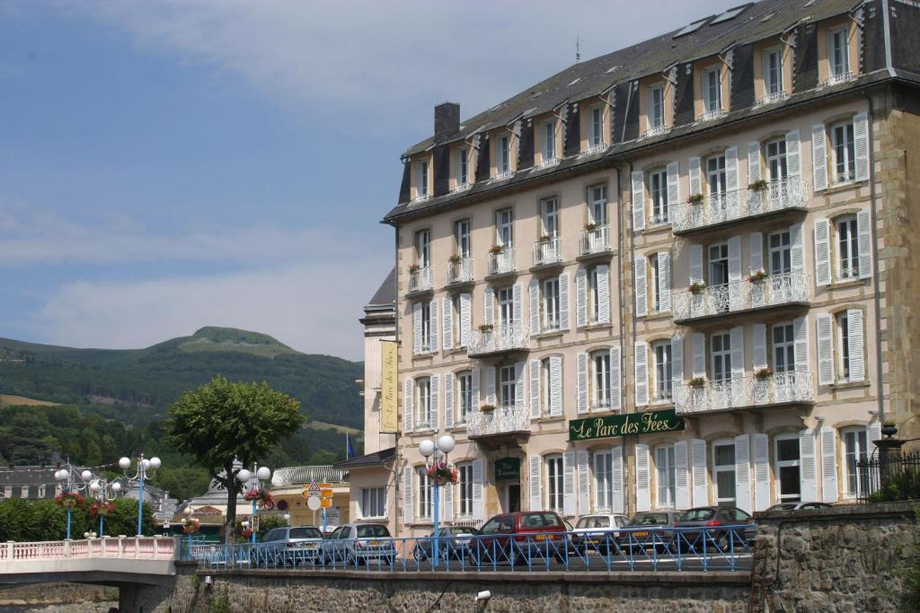 Le Parc Des Fees Hôtel Retaurant&Spa La Bourboule Exterior foto